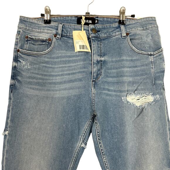 Ser O Ya Nate Skinny Made in Italy Jeans 34 x 30 - Picture 4 of 14